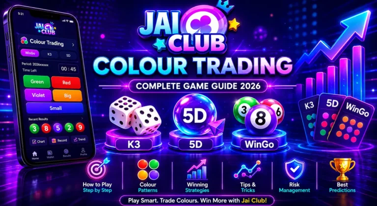 Jai Club TRX Wingo: Blockchain-Verified Colour Prediction Guide for 2026