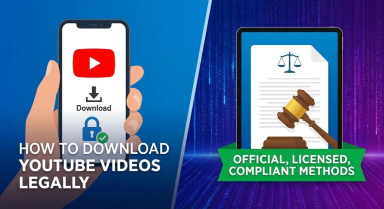 How to Download YouTube Videos Legally in India 2026