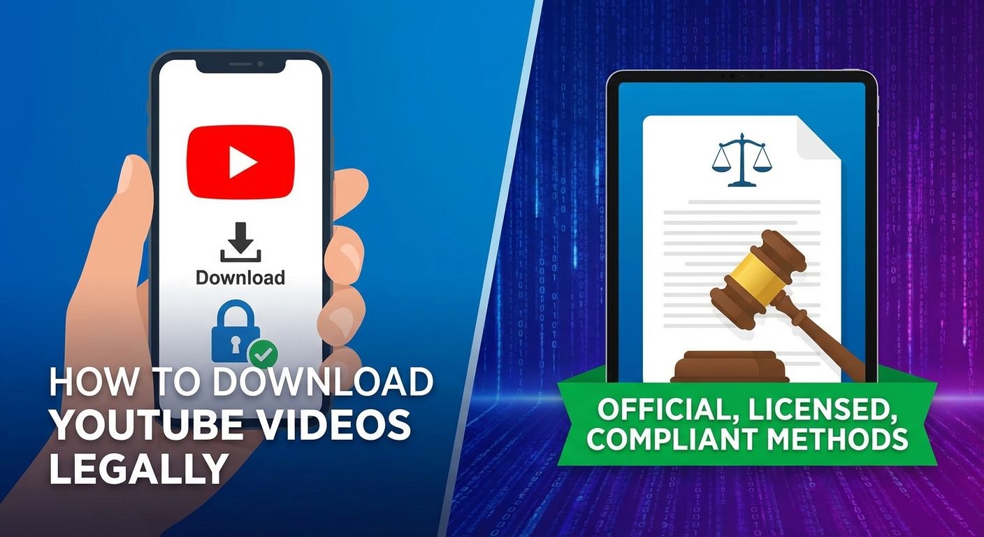 How to Download YouTube Videos Legally in India 2026