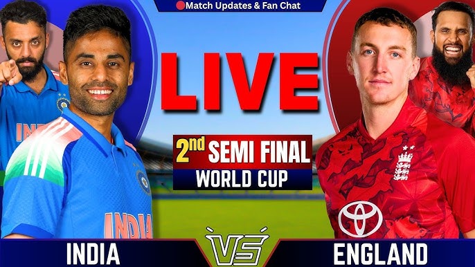 India vs England Live Score Today Match Update