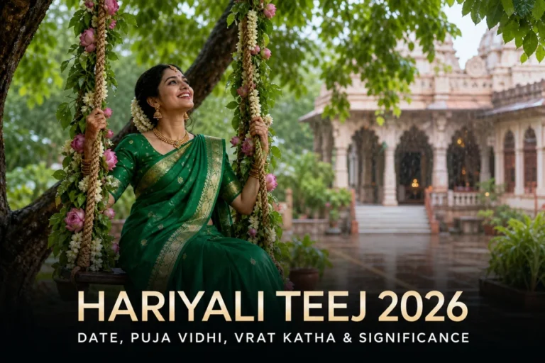 Hariyali Teej 2026: Date, Tithi, Significance, Puja Vidhi, Vrat and Celebrations