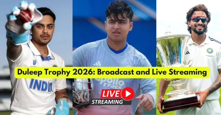 Duleep Trophy 2026 Scorecard: Latest Results, Matches, Teams, Stats & Updates